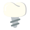 Illustration d'une dent implant